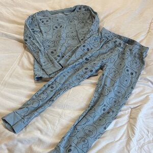 Carter's Blue Dog Print Pajama Set